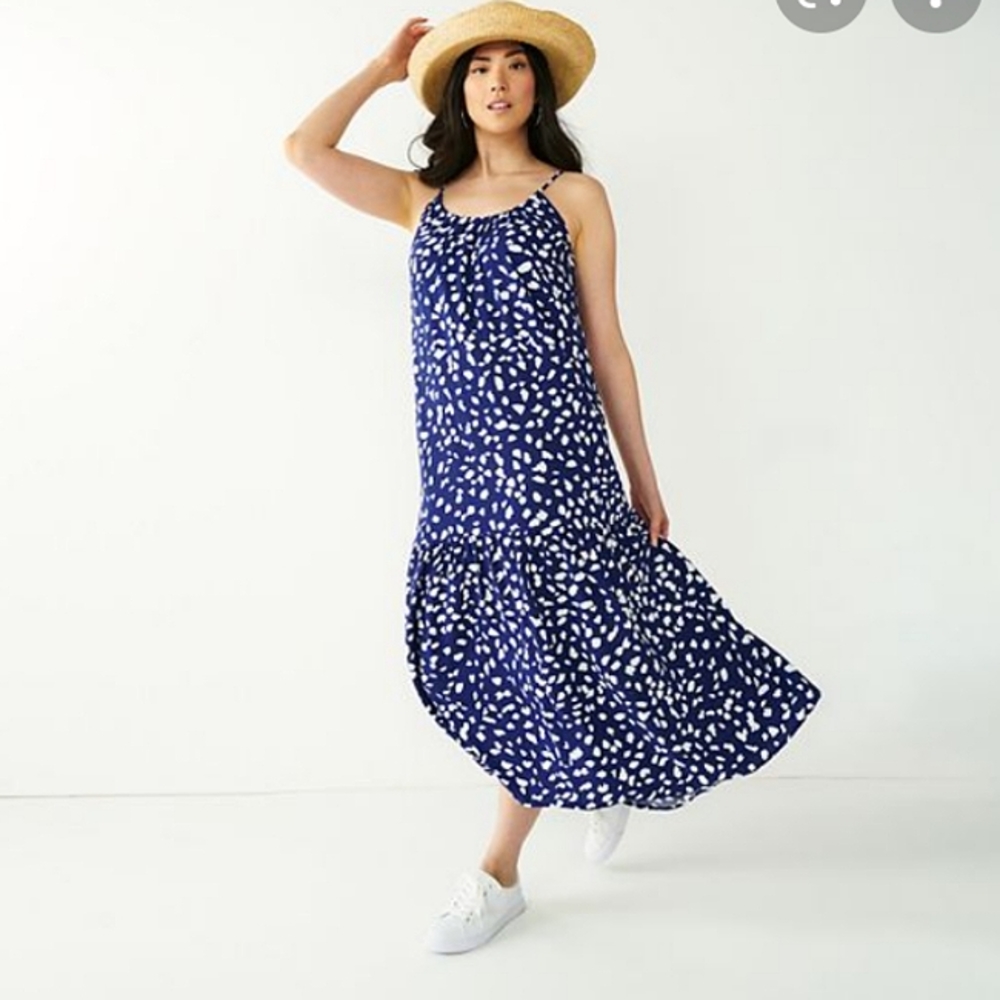 Women's Apt. 9® Tiered Challis Maxi Dress